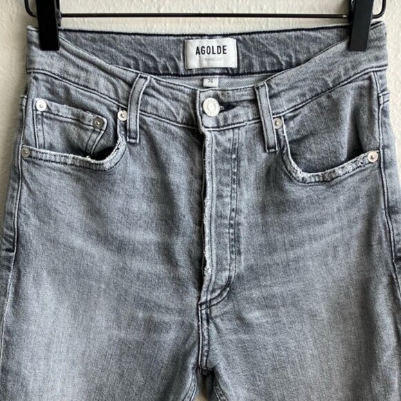 Agolde Nico High Rise Slim Fit Jeans - Picture 5 of 12